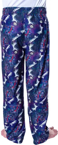 Vista 4 de Marvel Deadpool and Kittens In Space - Pantalones de pijama para hombre
