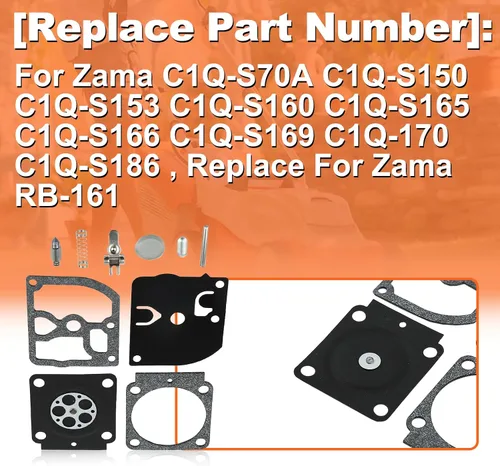 Vista 3 de Para Stihl FS85 FS80R FS85R FS85R FS85T FS85RX recortadora, kit de reparación de carburador, para Zama C1Q-S70A C1Q-S150 C1Q-S153 C1Q-S160 C1Q-S165