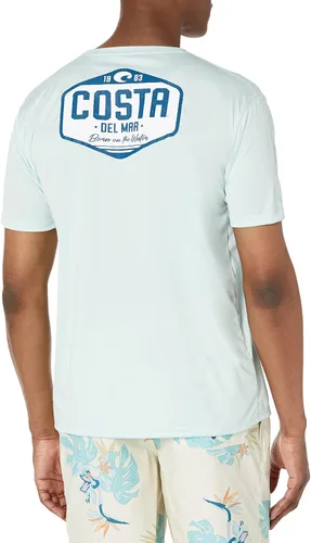 Vista 2 de Costa Del Mar Mens Costa Tech Costamerica Short Sleeve