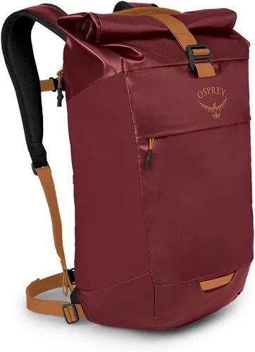 Vista 17 de Osprey Mochila para portátil Transporter con tapa enrollable, color azul Venturi Venturi Azul
