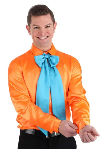 Vista 3 de Camisa y Corbata para Hombre Joker de Batman 1989 Multicolor