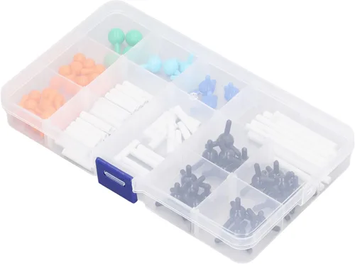 Vista 7 de Kit de modelo molecular de química, color vibrante fácil de desmontar Modelo de estructura molecular PP educativo interesante para la clase