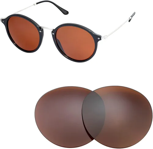 Vista 3 de Walleva Lentes de repuesto para lentes de sol Ray-Ban RB2447 de 2.047in, múltiples opciones disponibles