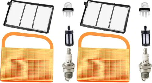 Vista 7 de FitBest Prelimpiador de filtro de aire compatible con sierra de corte de hormigón Stihl TS410 TS420 – Pieza de repuesto resistente para un