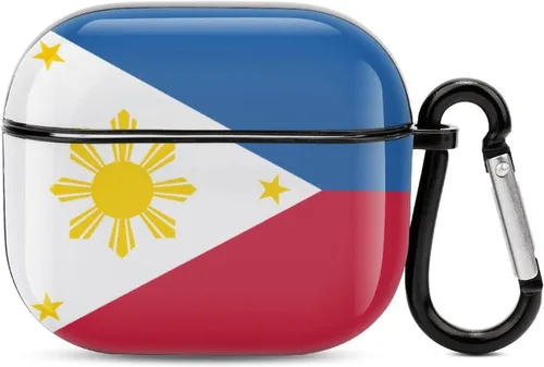 Vista 20 de Funda protectora con Bluetooth de cuerpo completo de la bandera rumana para AirPods 3, funda con llavero impreso completo