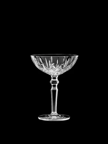 Vista 5 de Nachtmann Noblesse Collection - Juego de 2 vasos de cóctel de cristal transparente con tallo, perfectos para beber champán, vino dulce, martini