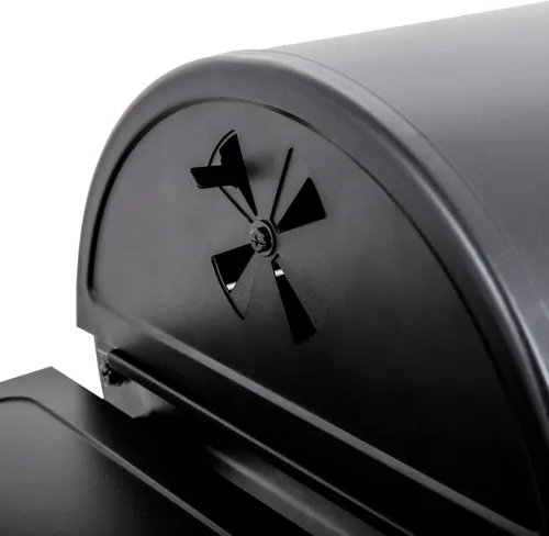 Vista 9 de Char-Griller E1816 King-Griller Gambler - Parrilla de carbón portátil en color negro