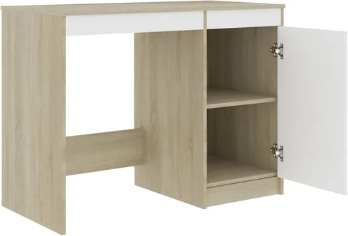 Vista 5 de qiangxing Escritorio de estudiante escritorios para computadoras, escritorios para dormitorios, mesa de escritorios para cuartos, escritorio