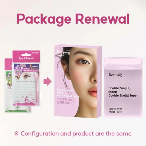 Vista 5 de Magic Slim - Cinta adhesiva de doble párpado – Tiras adhesivas invisibles para corrección monólida con capucha – Auténtica tecnología K-Beauty