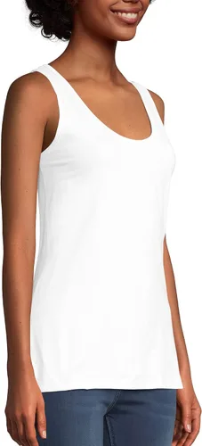 Vista 3 de Hanes - camisa sin mangas con cuello redondo para mujer