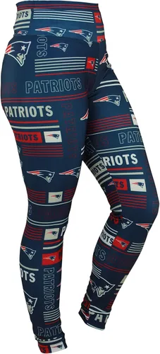 Vista 46 de Zubaz NFL Mallas para mujer de longitud completa de cintura alta básica 1.0