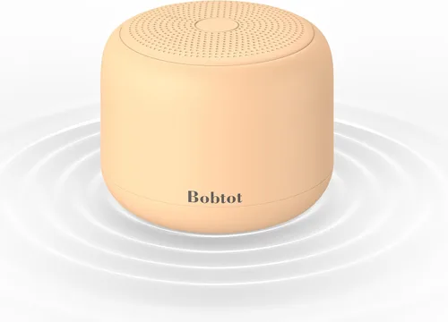 Vista 10 de Bobtot Altavoces Bluetooth portátiles con correa mini habla, negro