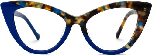 Vista 7 de Zeelool Maxine WA454518 - Gafas de bloqueo de luz azul de ojo de gato de moda para mujer con protección UV400
