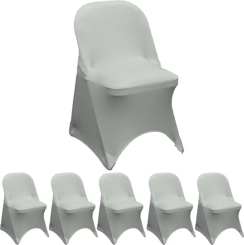 Vista 32 de YOUR CHAIR COVERS - Funda para silla plegable de elastano elástica, color negro