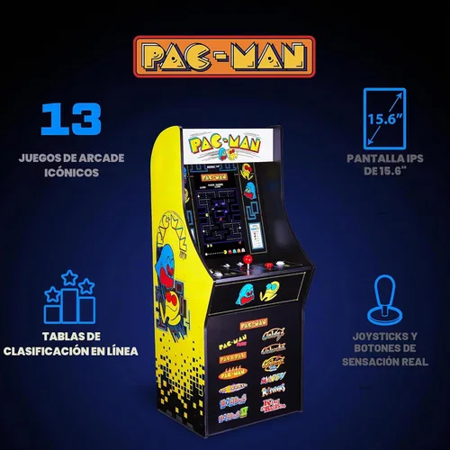Vista 5 de Arcade1Up PAC-Man Classic SE Máquina Arcade