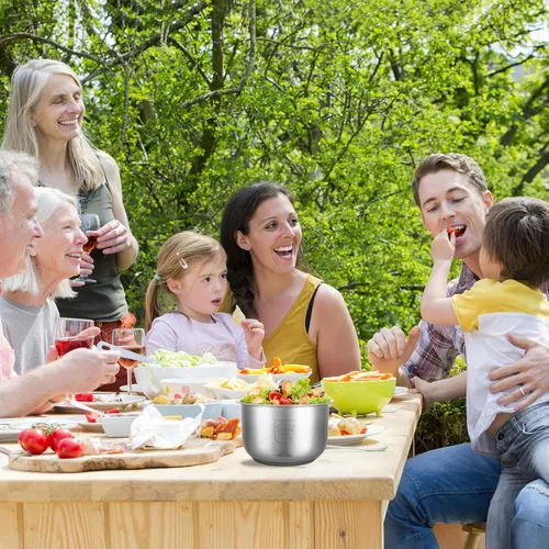 Vista 5 de Zerodeko Reemplazo de olla de arroz de 2 litros, olla interior antiadherente de acero inoxidable, olla de olla a presión tradicional, accesorios