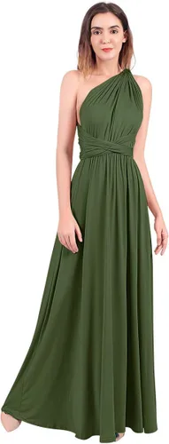 Vista 4 de Vestido de noche mil formas para mujer, vestido largo para coctel, vestido multiformas