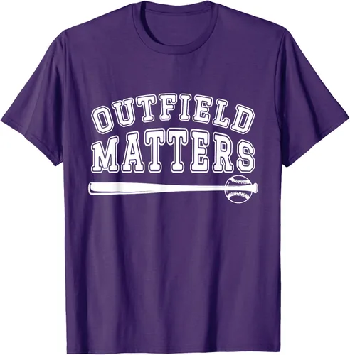 Vista 39 de Playing Baseball Outfield Matters - Camiseta Baseball Outfields Funny, Rojo