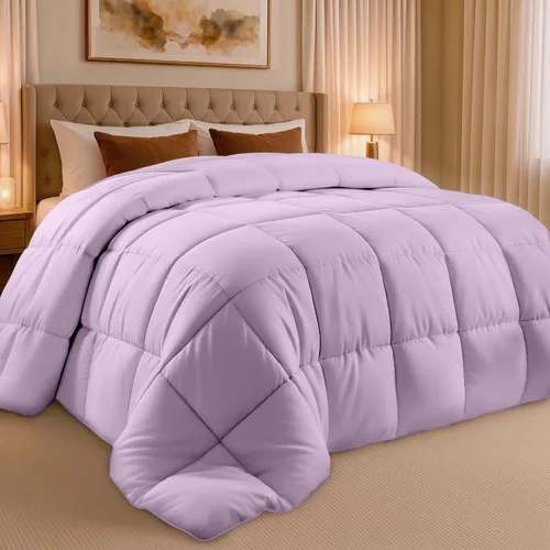 Vista 9 de Utopia Bedding - Juego de edredones de plumón con inserción de edredón acolchado con esquinas y pestañas, edredones alternativos cosidos en caja