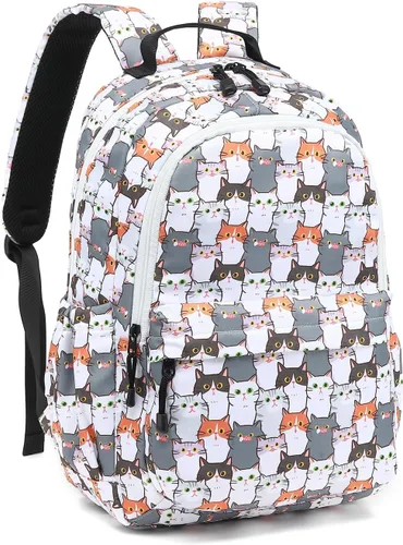 Vista 12 de Leaper Mochila kawaii para laptop para niñas y niños, mochila de viaje para niños, mochila escolar linda para la universidad