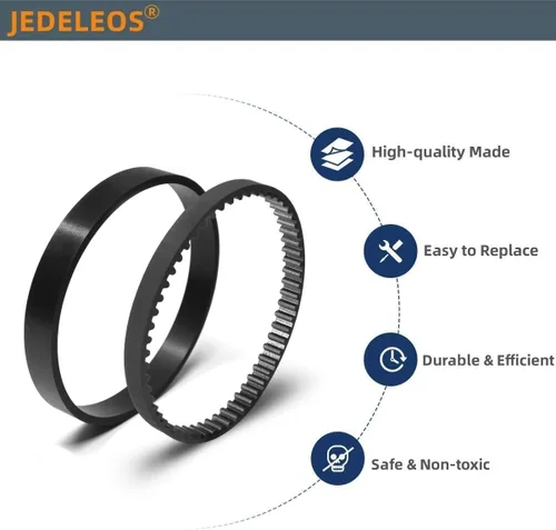 Vista 2 de JEDELEOS Correas de repuesto de 6960 W para aspiradora Bissell Proheat Modelo 1694W 1697 1698 1699 1799 1846 7901 7920 7950 8806 8905 y 8910 Series