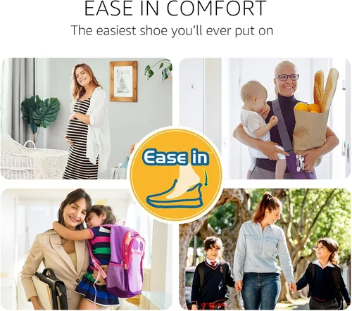 Vista 3 de STQ Slip Ins - Zapatos sin cordones para mujer, para caminar, manos libres