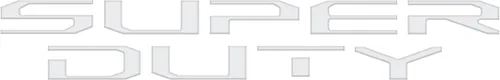 Vista 14 de Insertos de letras para portón trasero, compatibles con Ford Super Duty 2020-2022