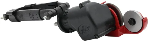 Vista 3 de Malco TurboShear TSPC1 - Cortador de panel rotativo - Accesorio de taladro para cortar metal, vinilo, techos acanalados y paneles de pared - Ruedas
