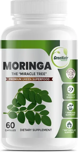 Vista 8 de Extracto de hojas oleifera Pure Moringa en cápsulas, 1