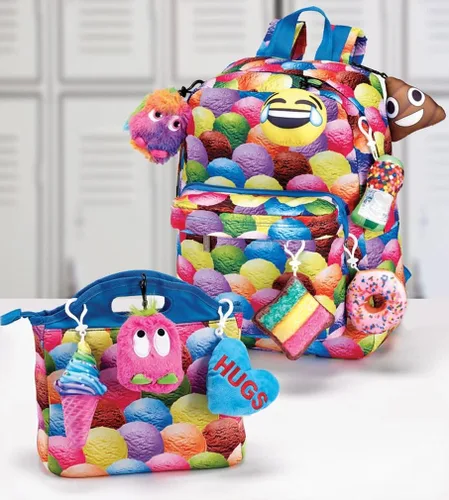 Vista 2 de iscream Colección de llaveros con divertidos aromas