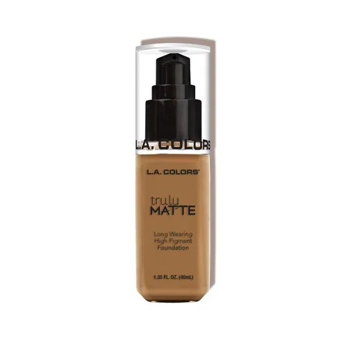 Vista 20 de L.A. Colors Base Mate Verdadera, Bronceado Profundo CLM361 (Paquete de 2)