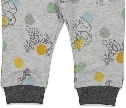 Vista 5 de Disney Classics Winnie The Pooh Tigger Eeyore Piglet Dumbo Patch Thumper Bambi 3 Pack Pants Newborn to Toddler