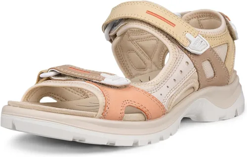 Vista 43 de ECCO Yucatan, sandalia deportiva para mujer Aire/Nubuck azul polvoriento