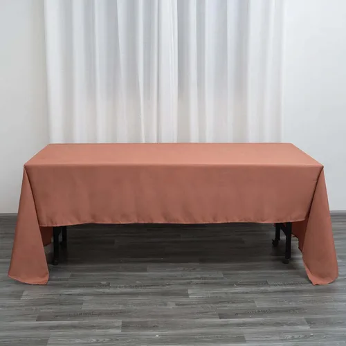 Vista 187 de Efavormart - Mantel rectangular, 60 x 102 pulgadas, resistente a las manchas y a las arrugas, lavable, mantel decorativo oblongo de tela de Amatista