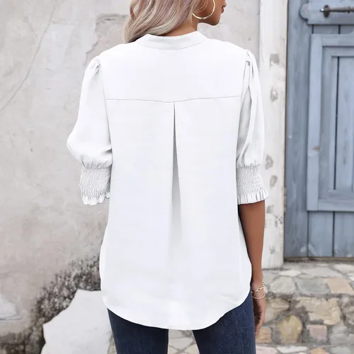 Vista 5 de Shirts for Women Dressy Casual 2023 Dressy Beach Floral Party Spring Tops Summer T-Shirts 2023 Trendy