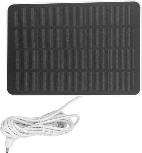 Vista 4 de Estink Solar Panel Charger 10W IP65 for Cam Battery, Lightweight ABS with Monocrystalline Silicon, 360° Rotatable Bracket & 9.8ft Cable for Outdoor