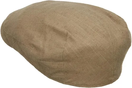 Vista 2 de e4Hats Gorra de lino de verano para hombre Caqui