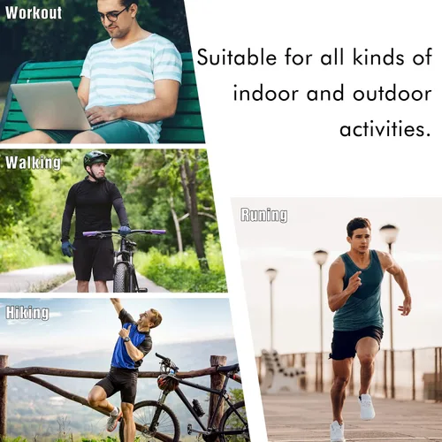 Vista 6 de Pantalones cortos deportivos para hombre, pantalones cortos de entrenamiento 2 en 1 para hombre, pantalones cortos de malla de secado rápido