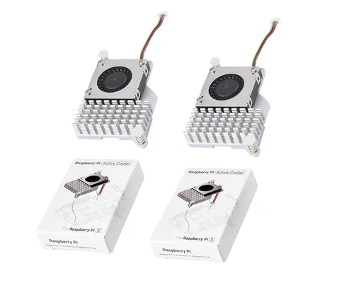 Vista 7 de Enfriador activo oficial Pi 5 compatible con Raspberry Pi 5