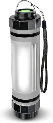 Vista 2 de SunJack LightStick Camplight - Linterna LED recargable impermeable y banco de energía Linterna de camping portátil para senderismo, mochilero