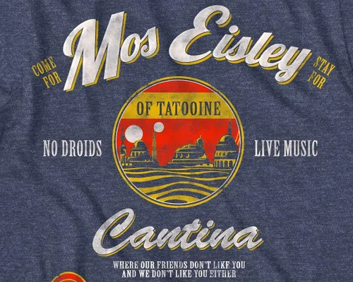 Vista 3 de Star Wars Mos Eisley Cantina Tatooine - Camiseta para hombre