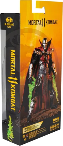 Vista 10 de McFarlane Toys Mortal Kombat Malefik Spawn Figura de acción de 7 pulgadas con accesorios