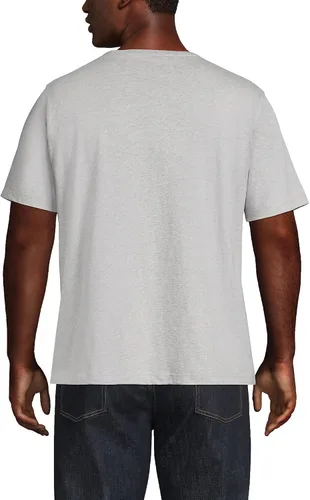 Vista 2 de Lands' End Camiseta de manga corta Super-T con bolsillo para hombre