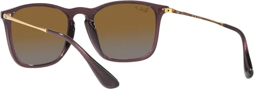 Vista 6 de Ray-Ban RB4187f Chris Low Bridge Fit Square Sunglasses