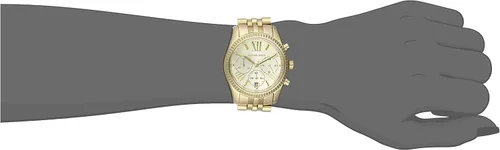 Vista 2 de Michael Kors Lexington MK5556 reloj dorado para mujer