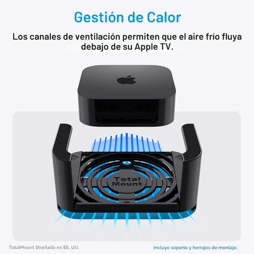 Vista 5 de Totalmount – Soporte para Apple TV compatible con el Apple TV 4
