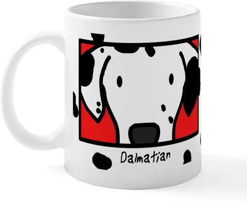 Vista 34 de CafePress Taza de café de cerámica Anime American Eskimo de 11 oz (11.0 fl oz)