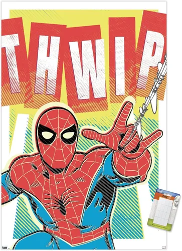Vista 12 de Trends International Marvel Comics Spider-Man - Póster de pared Thwip