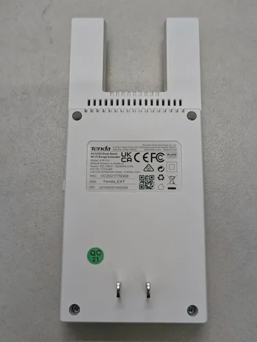 Vista 10 de Tenda Extensor de alcance WiFi AC1200 - Extensor WiFi con puerto Gigabit Ethernet, amplificador de señal doméstica de 1.2 Gbps, doble banda, hasta