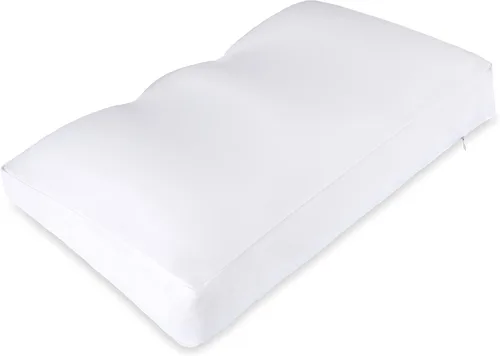Vista 23 de PILLOWY Almohada de Cama de Microesferas Premium, Mediana Extra Esponjosa pero con Soporte - Sueño Ultra Cómodo con Funda Antienvejecimiento Tipo